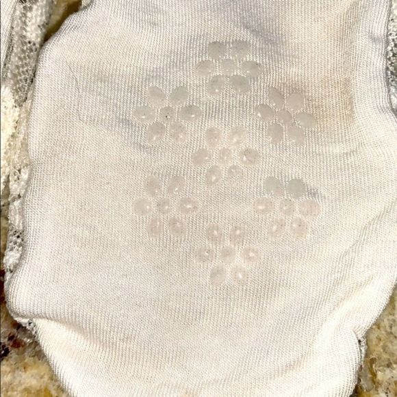 Ivory Lace Slipper - Picture 3 of 4